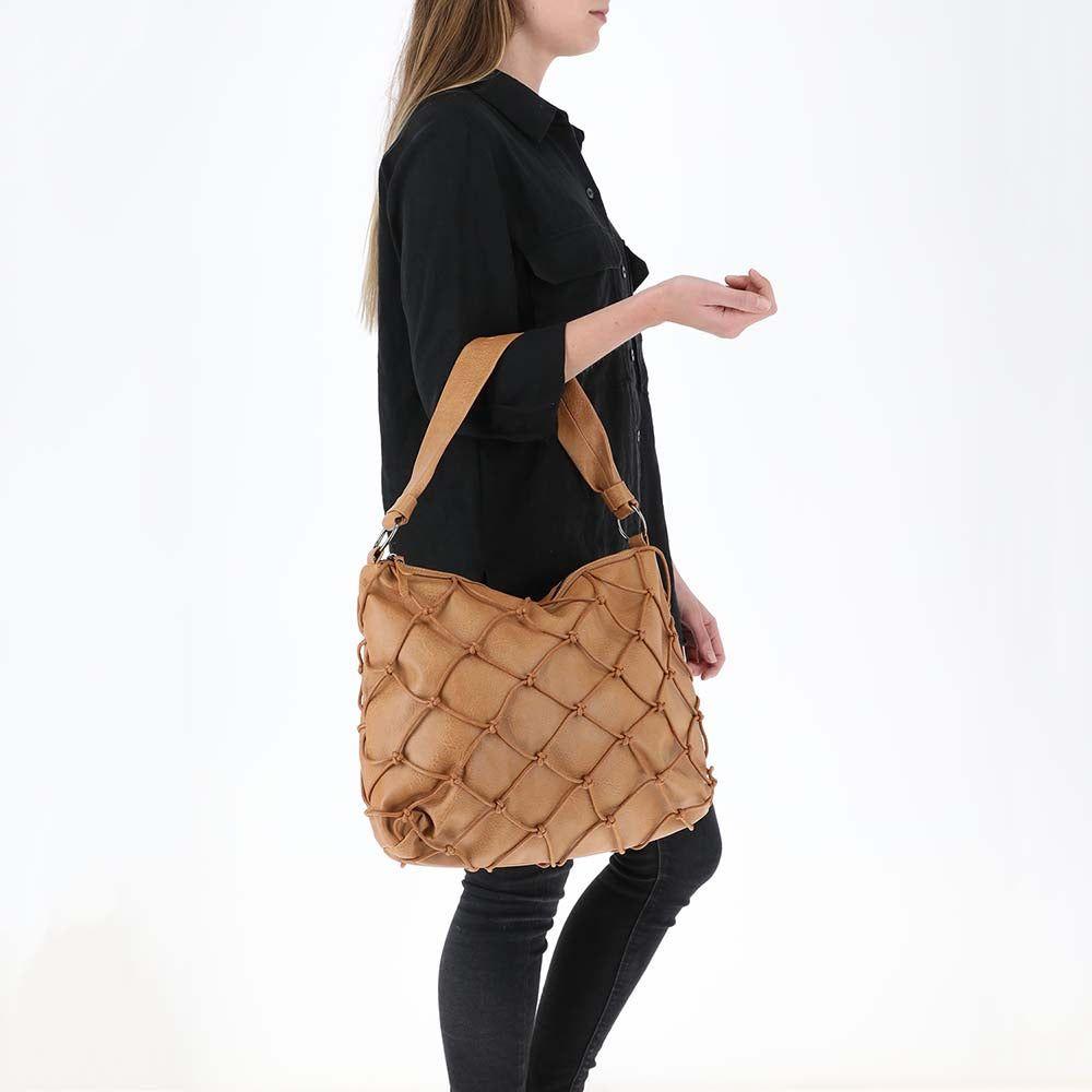 Cartera Hombro Red Café Humana-3