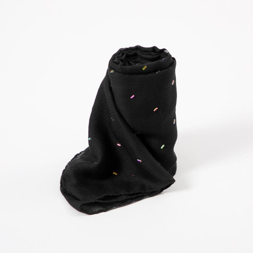 Pañuelo Liso Ozzy Negro Humana-0