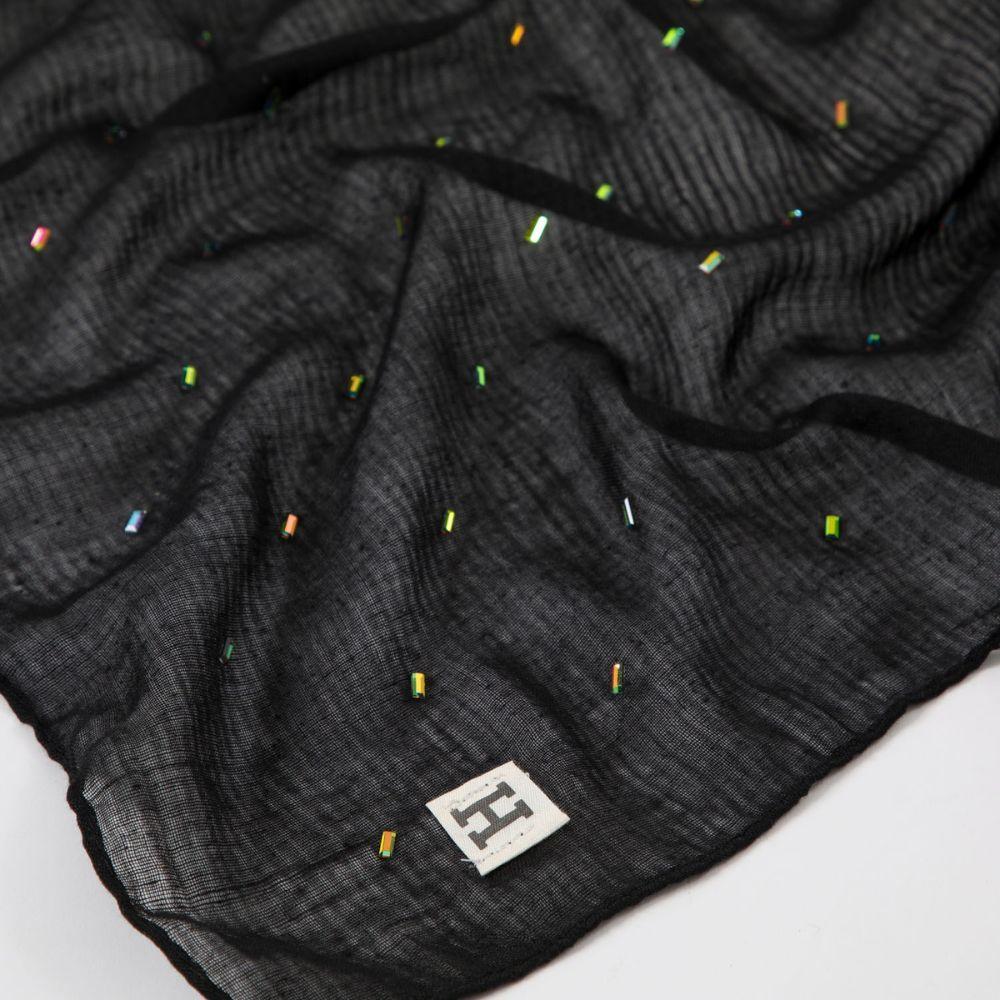 Pañuelo Liso Ozzy Negro Humana-1