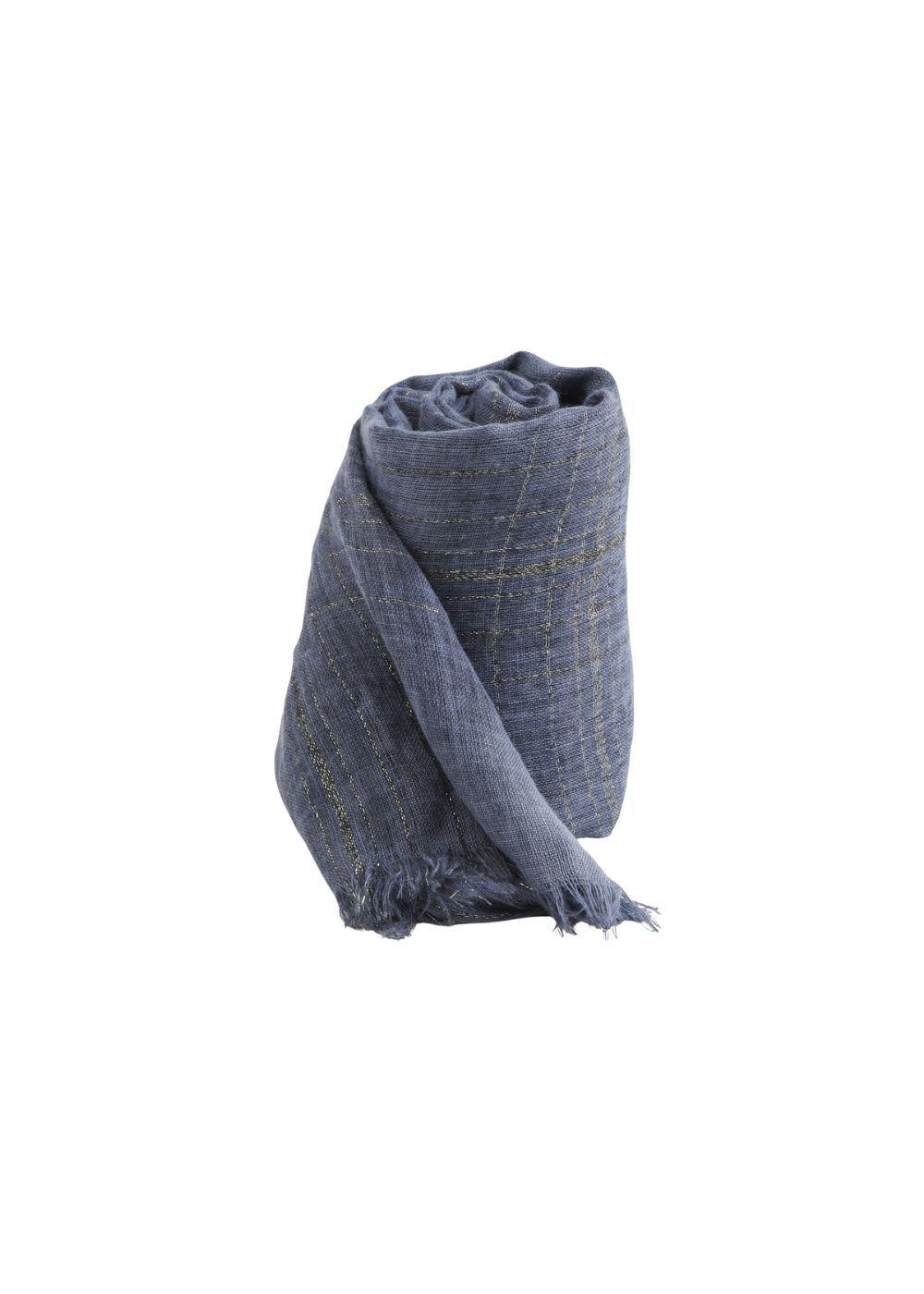 Pañuelo Liso Blue Lurex Humana-0