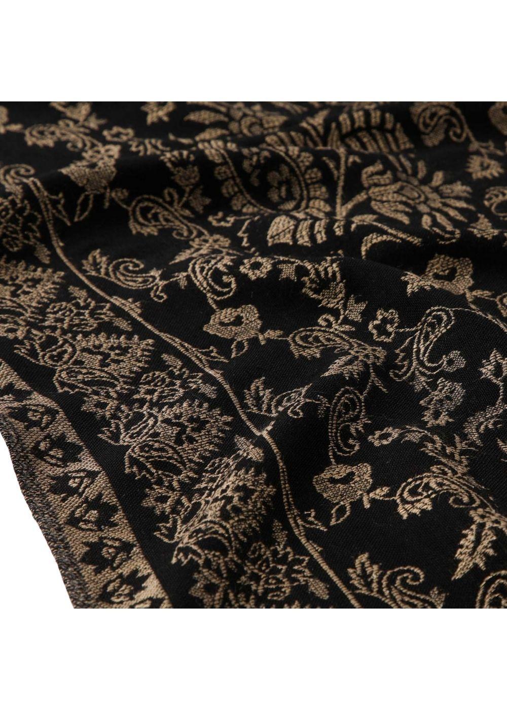 Pañuelo Jacquard Haide Negro Humana-1