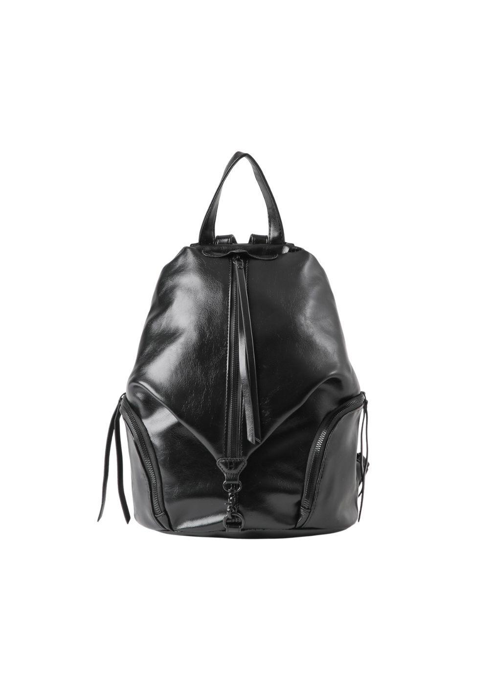 Mochila Chloe Ecocuero Negro Humana-0