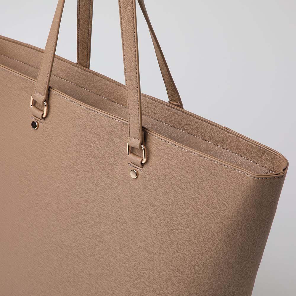 Cartera Hombro Elaine Beige i-D-1