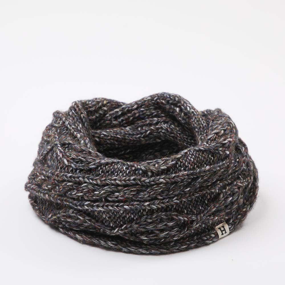 Cuello Trenza Negro Humana-0