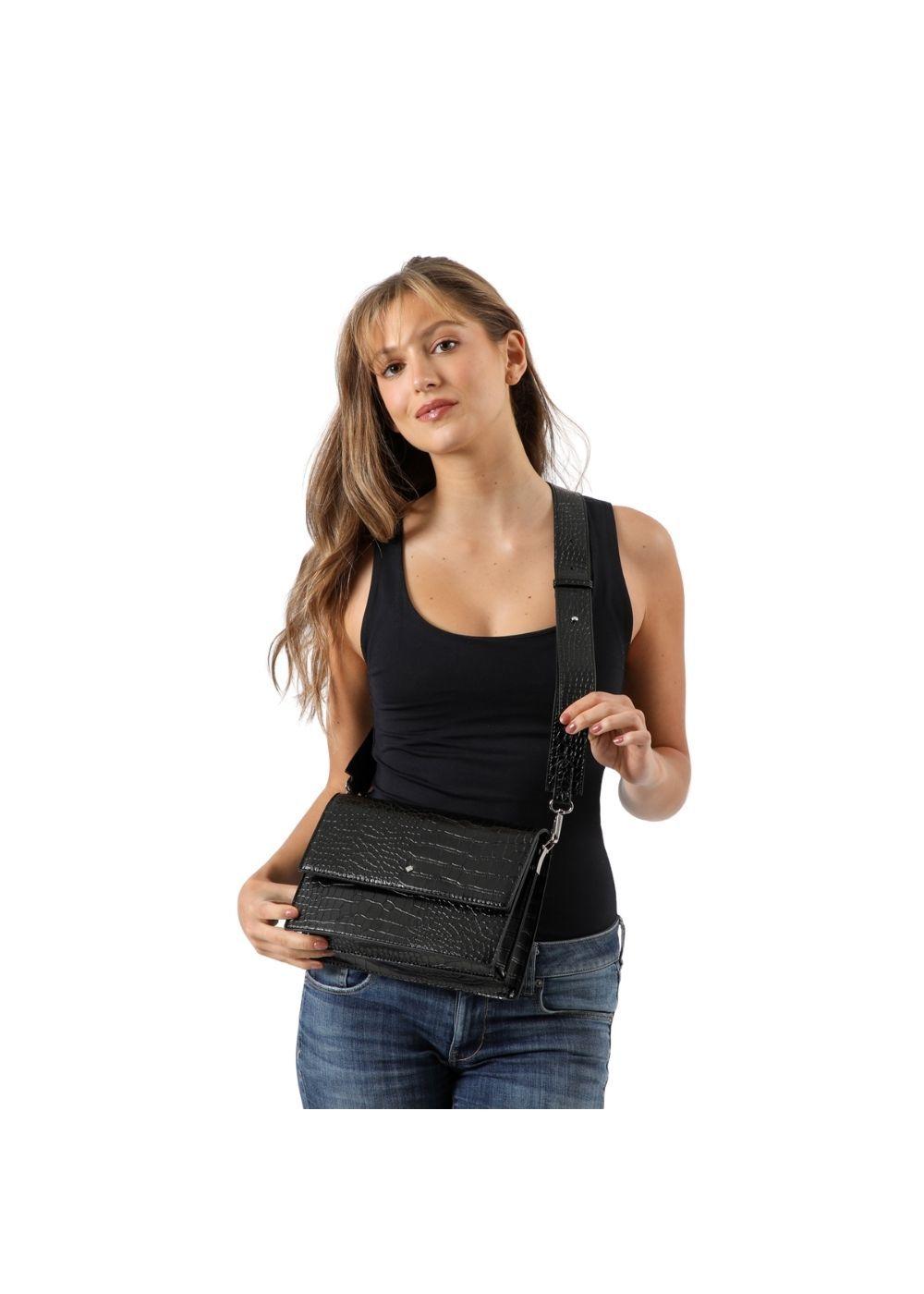 Cartera Cruzada Colette Negro I-D-3