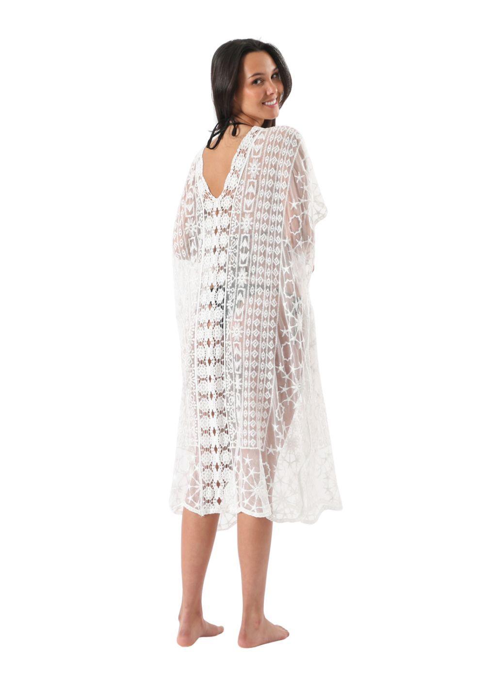 Kimono Flowers Blanco Humana-1