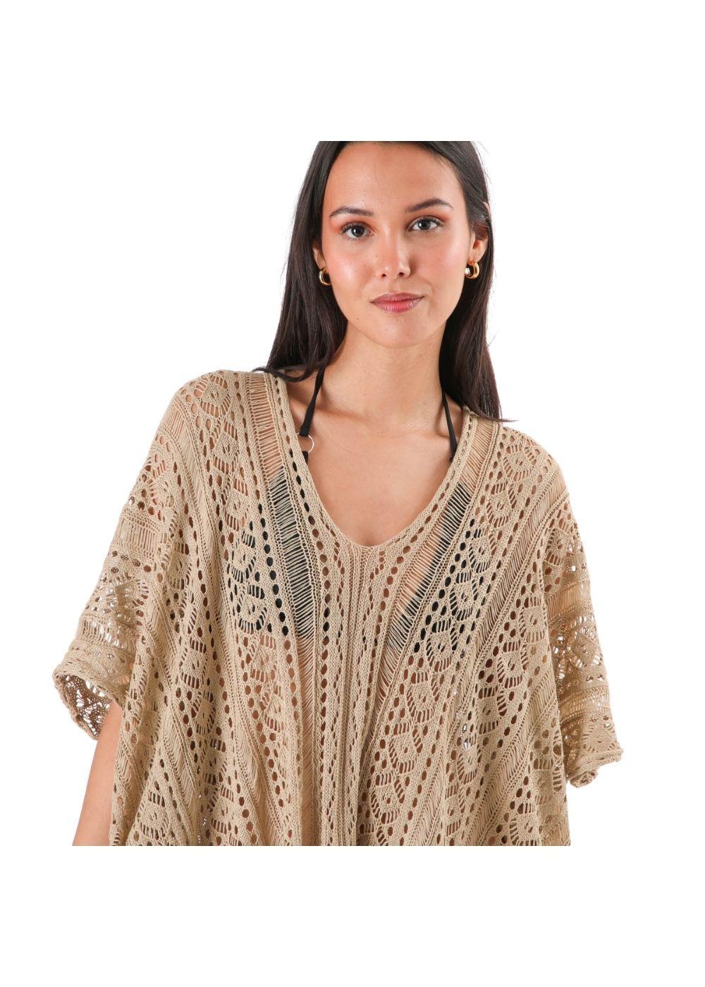 Kimono Tejido Nina Cafe Humana-2