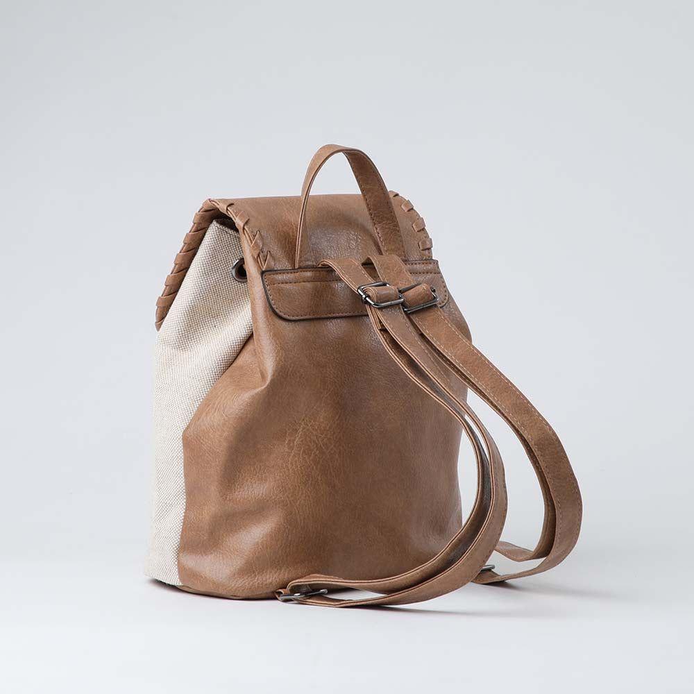 Mochila Cira Beige Humana-2