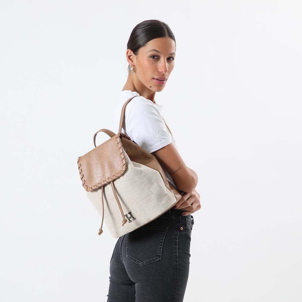 Mochila Cira Beige Humana-4
