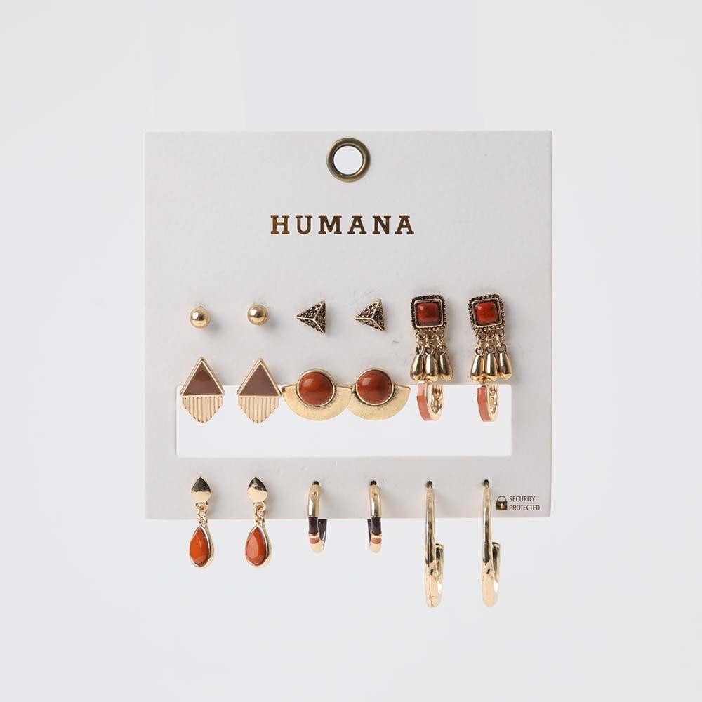 Set Aros Fole Dorado Humana-1