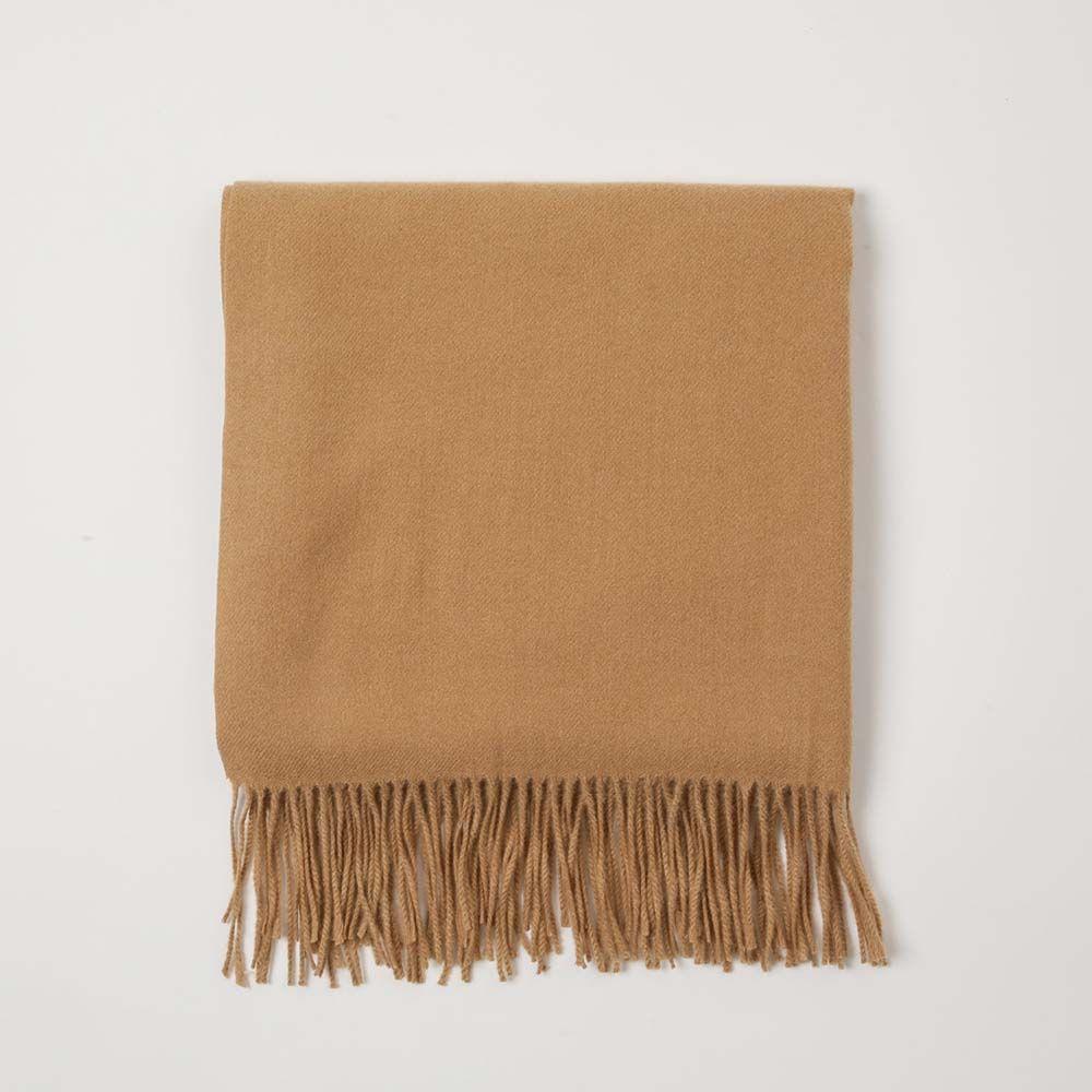 Manta Invierno Solid Café i-D-0