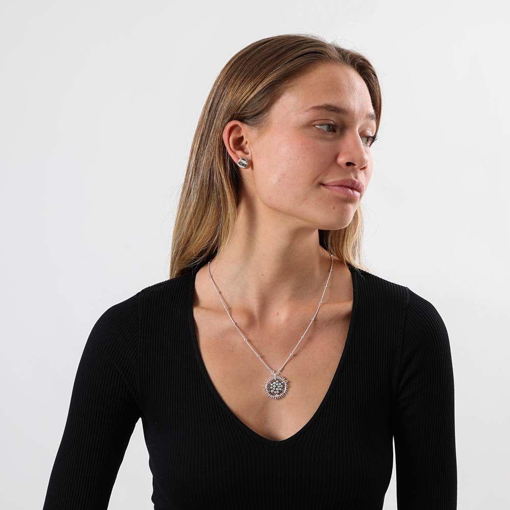 Collar Set Tarifa Plateado i-D-1