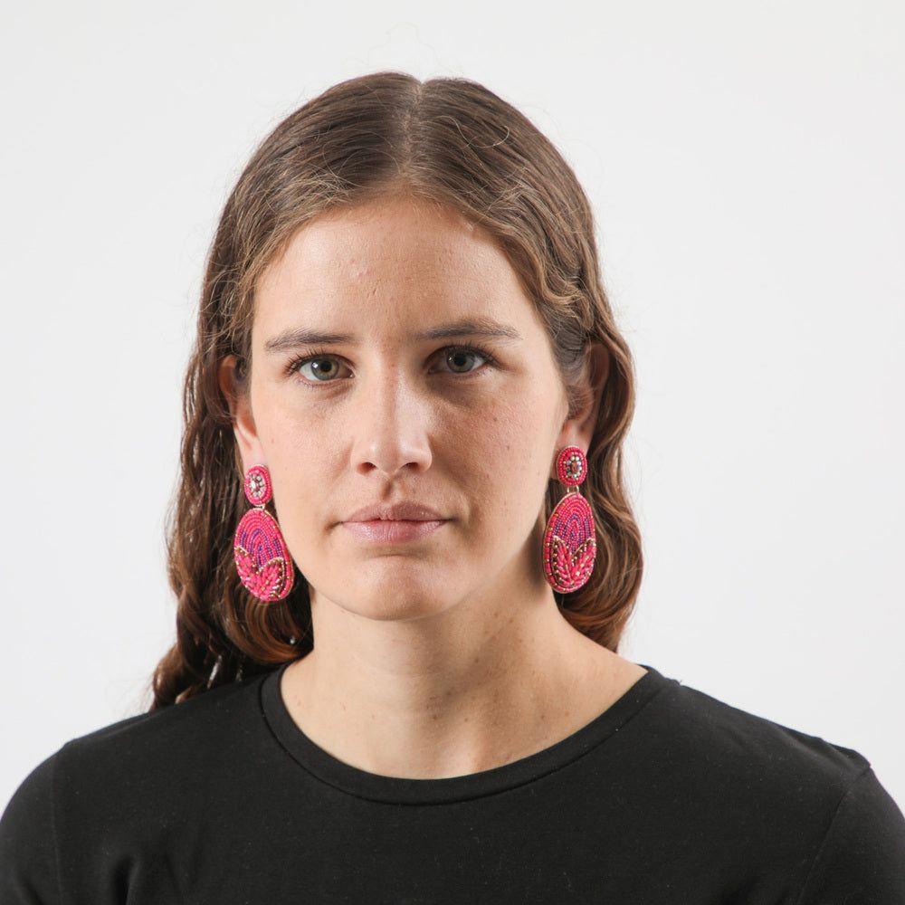 Aros Largo Arucas Rosado Humana-2