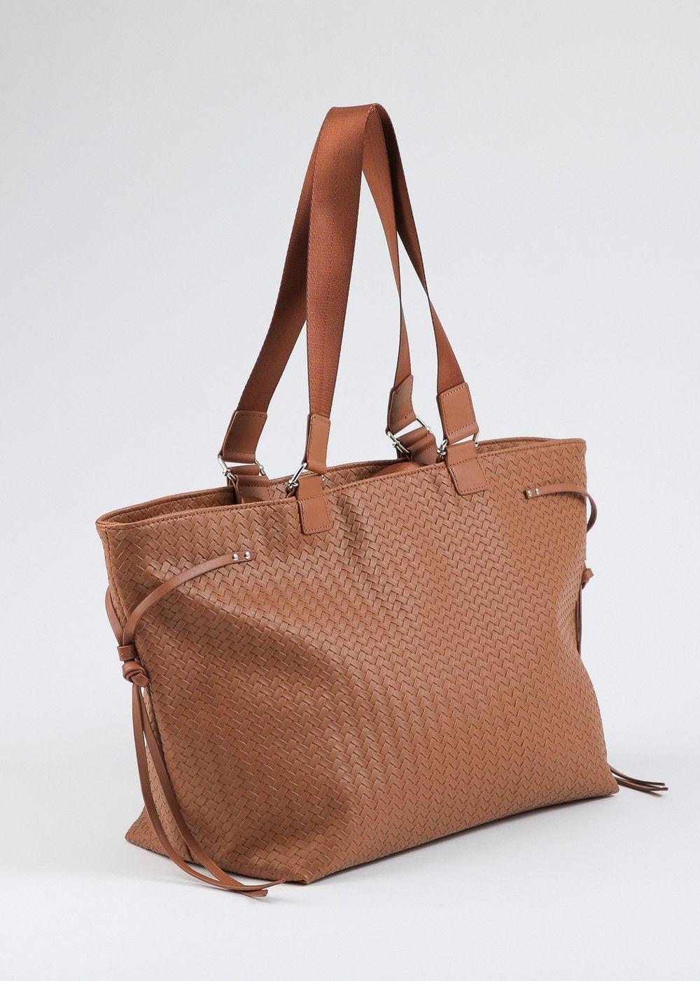 Cartera Tote Keyra Beige Humana-2