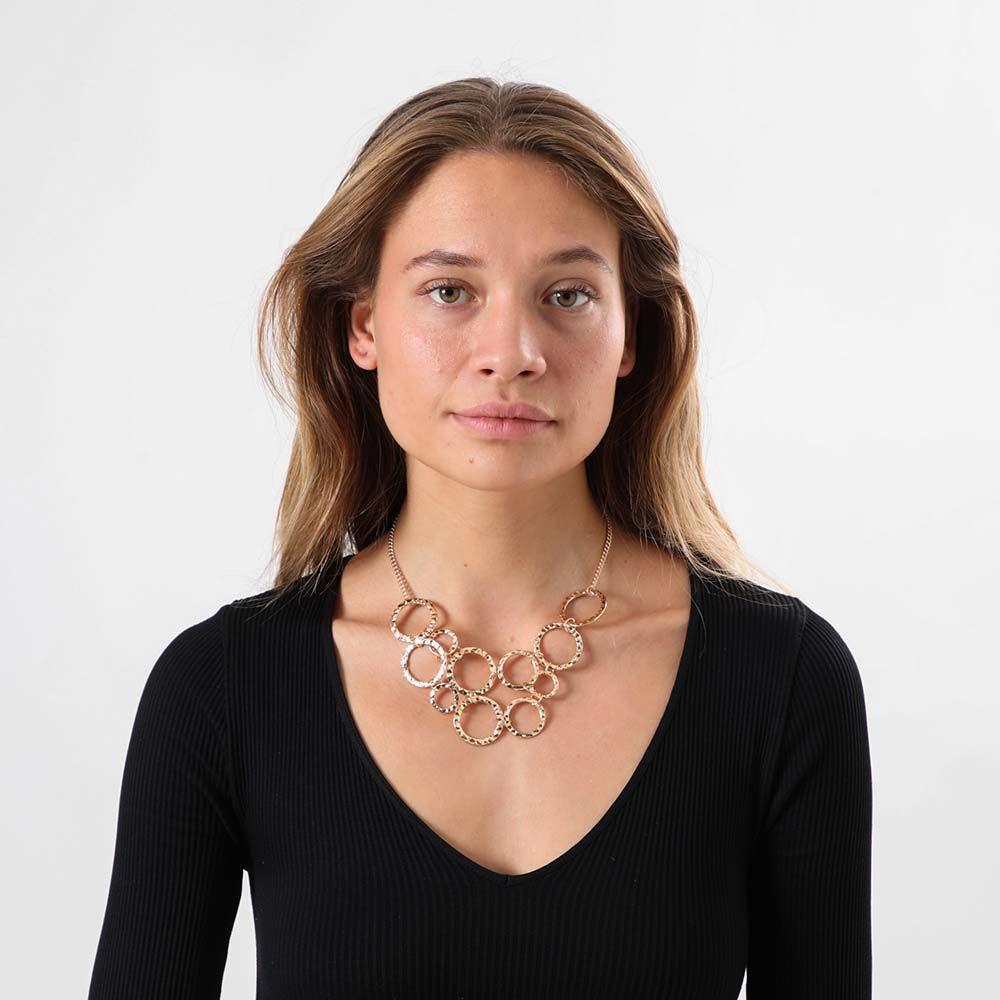 Collar Corto Natalia Dorado i-D-1