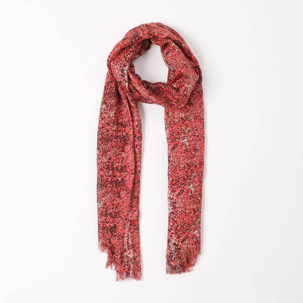 Pañuelo Estampado Rojo Adina Humana-0
