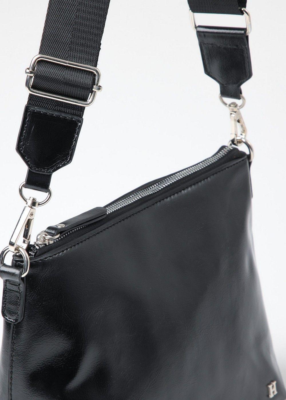 Cartera Bandolera Berta Negro Humana-2