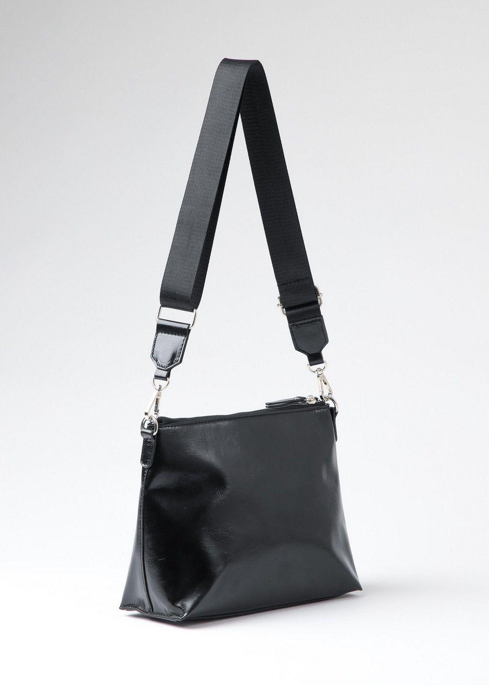 Cartera Bandolera Berta Negro Humana-3