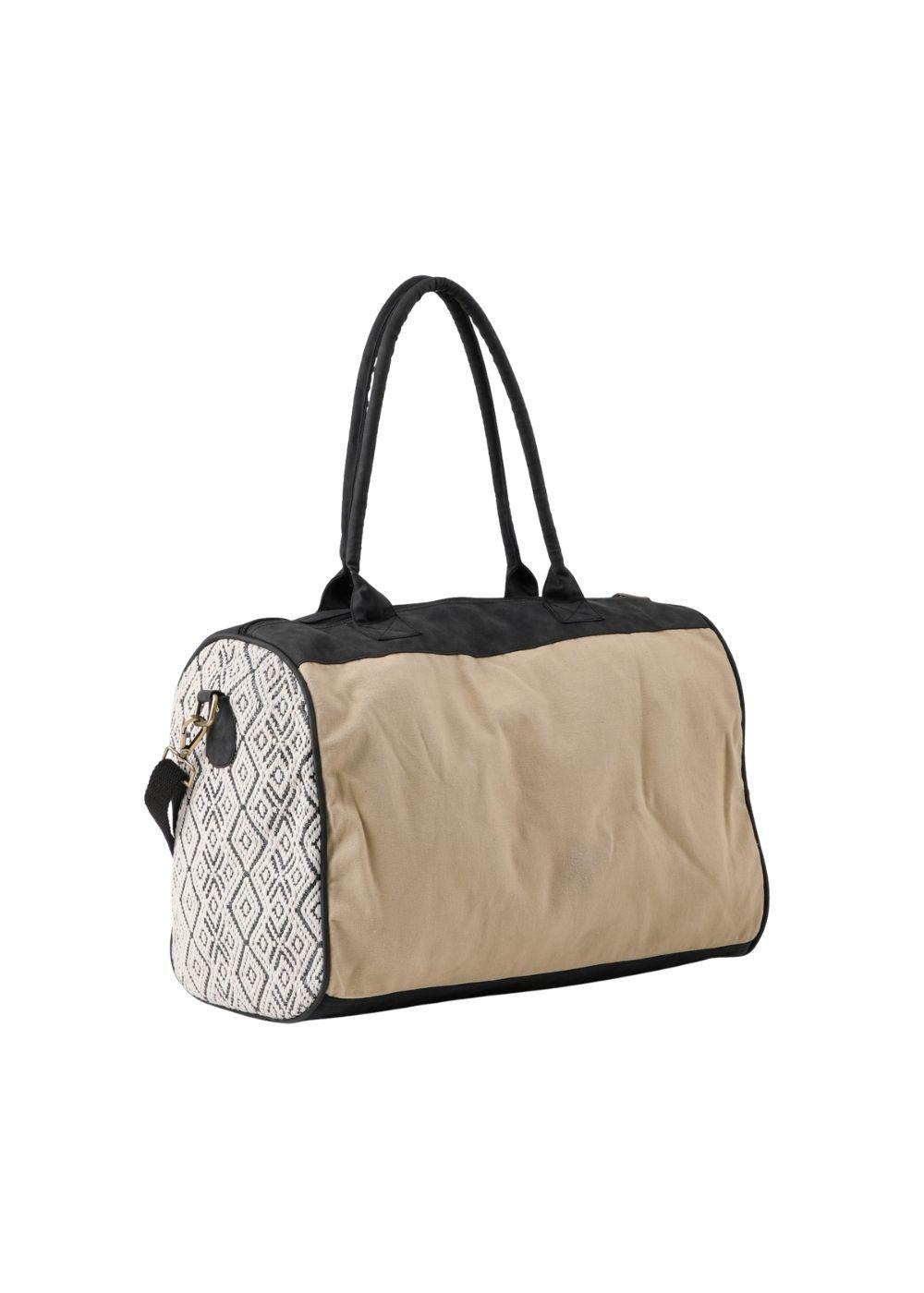 Bolso Agata Bordado beige Viaje Humana-1