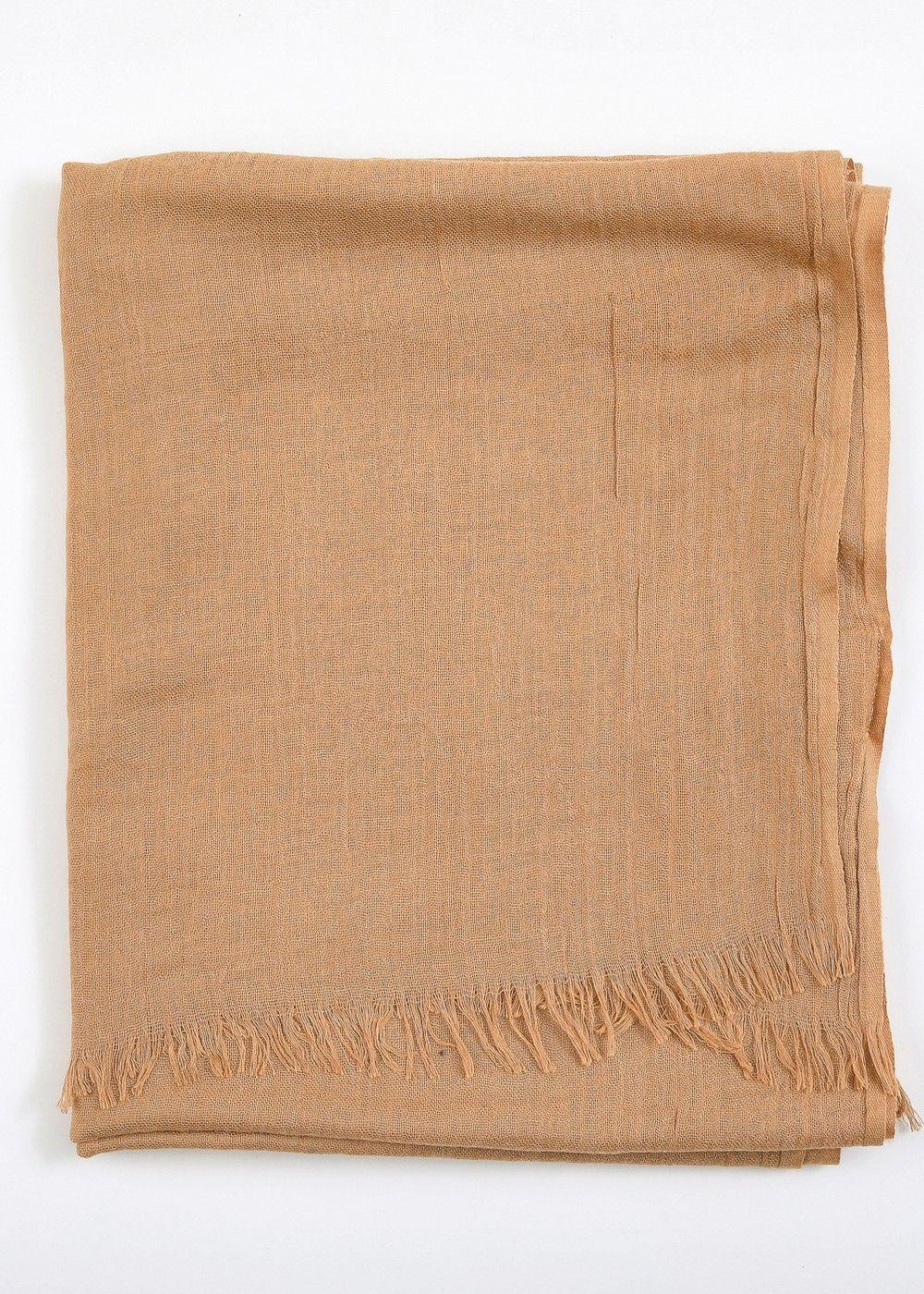 Pañuelo Liso Metz Beige I-D-0
