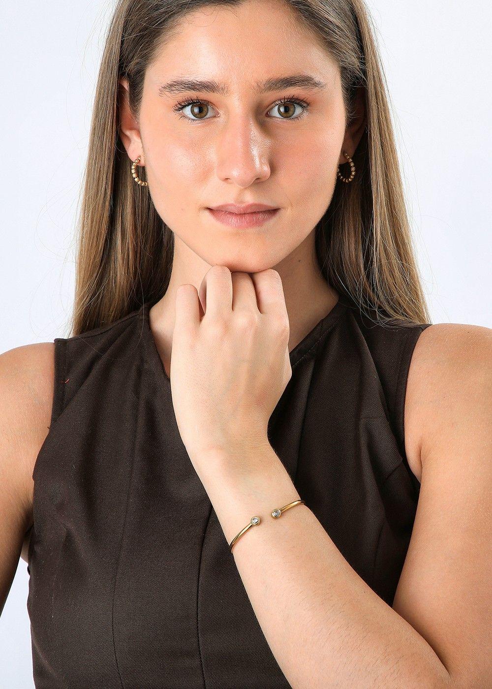 Pulsera Esclava Malika Gold Humana-2