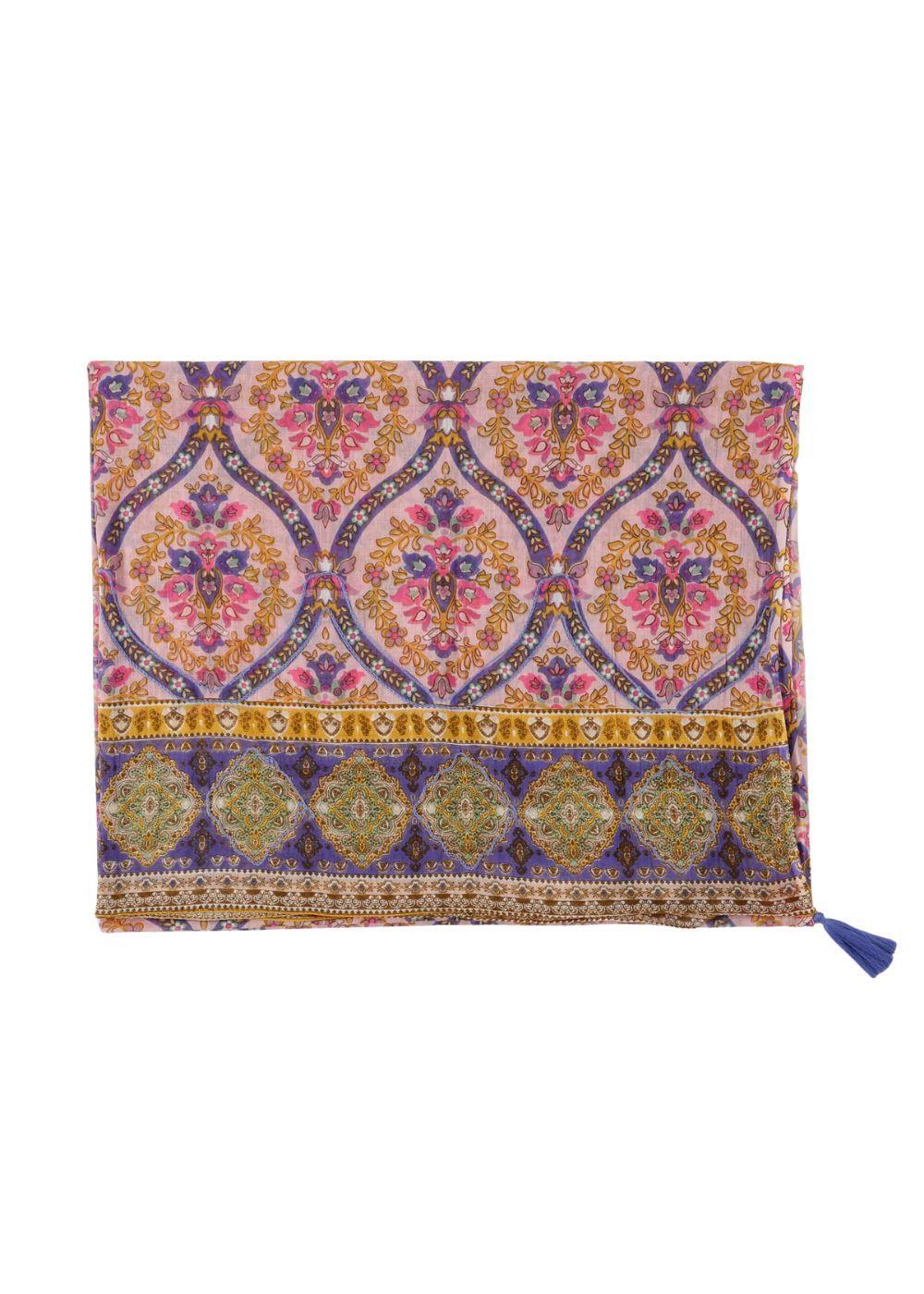 Pareo Estampado Corfu Morado Humana-0