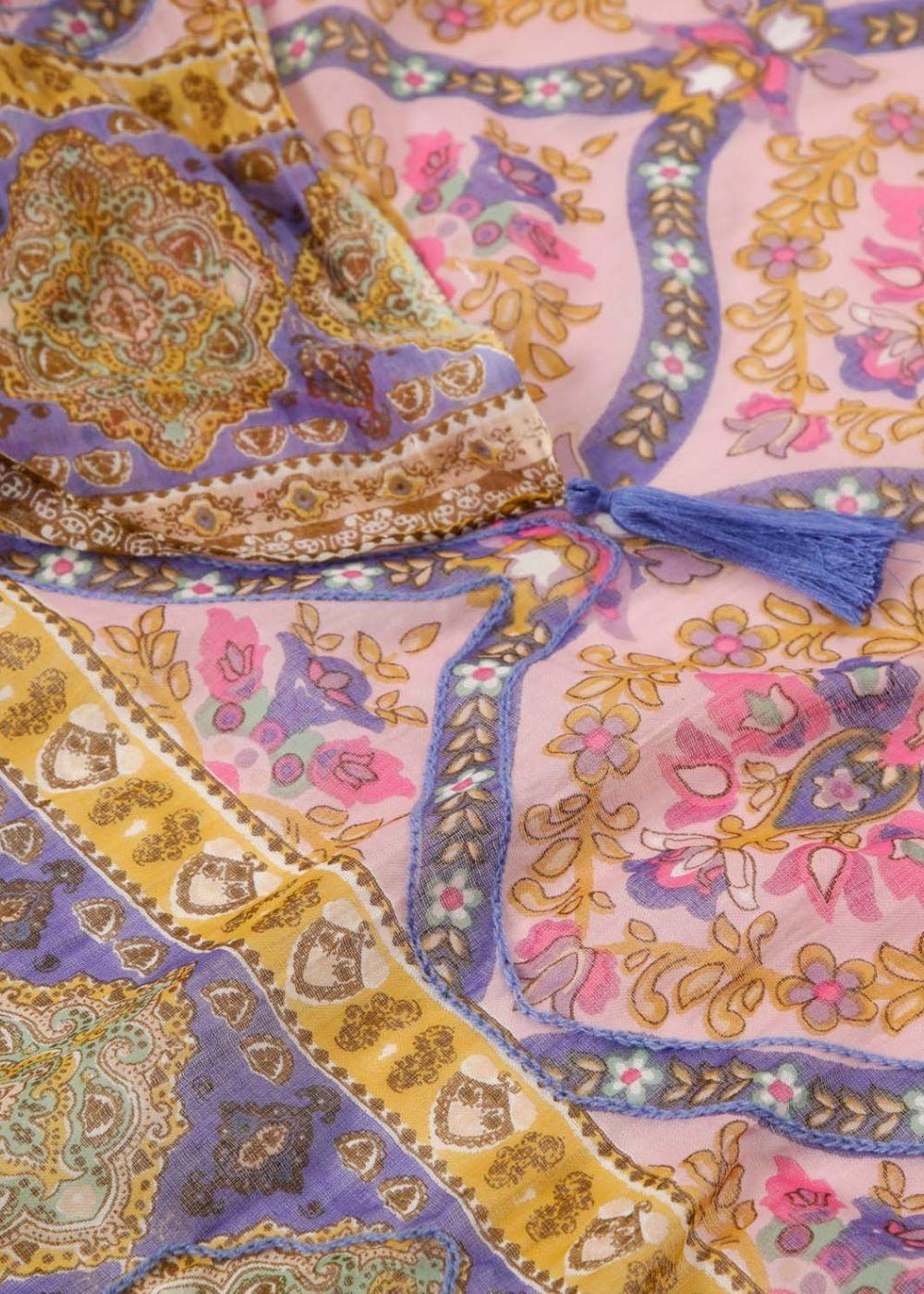 Pareo Estampado Corfu Morado Humana-1