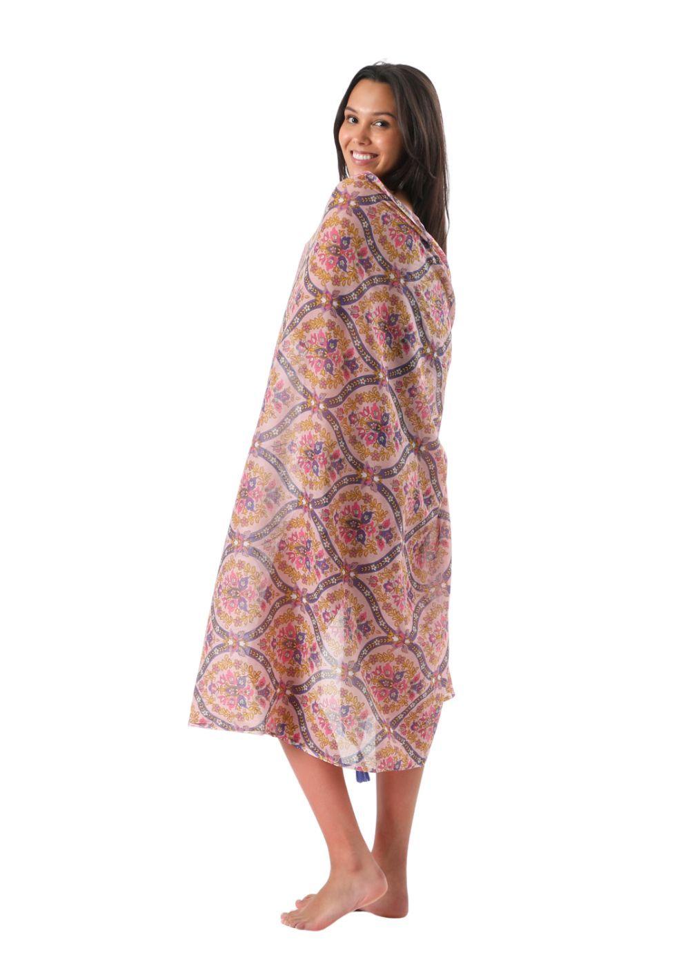 Pareo Estampado Corfu Morado Humana-2