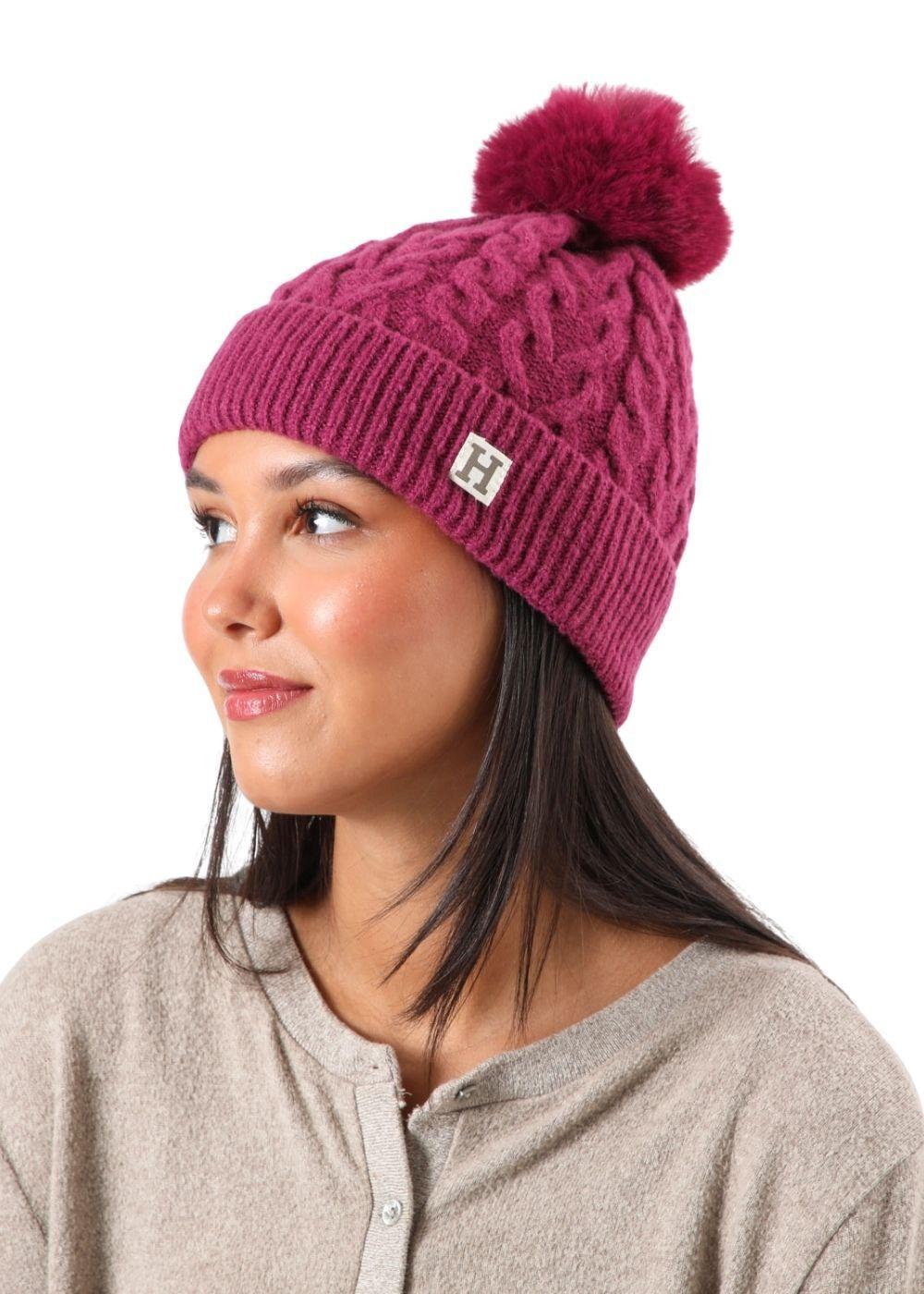 Gorro Lana Johana Morado Humana-2