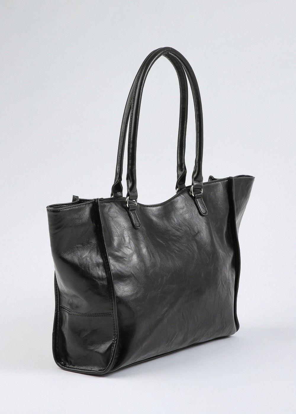 Cartera Tote Mia Black Humana-2