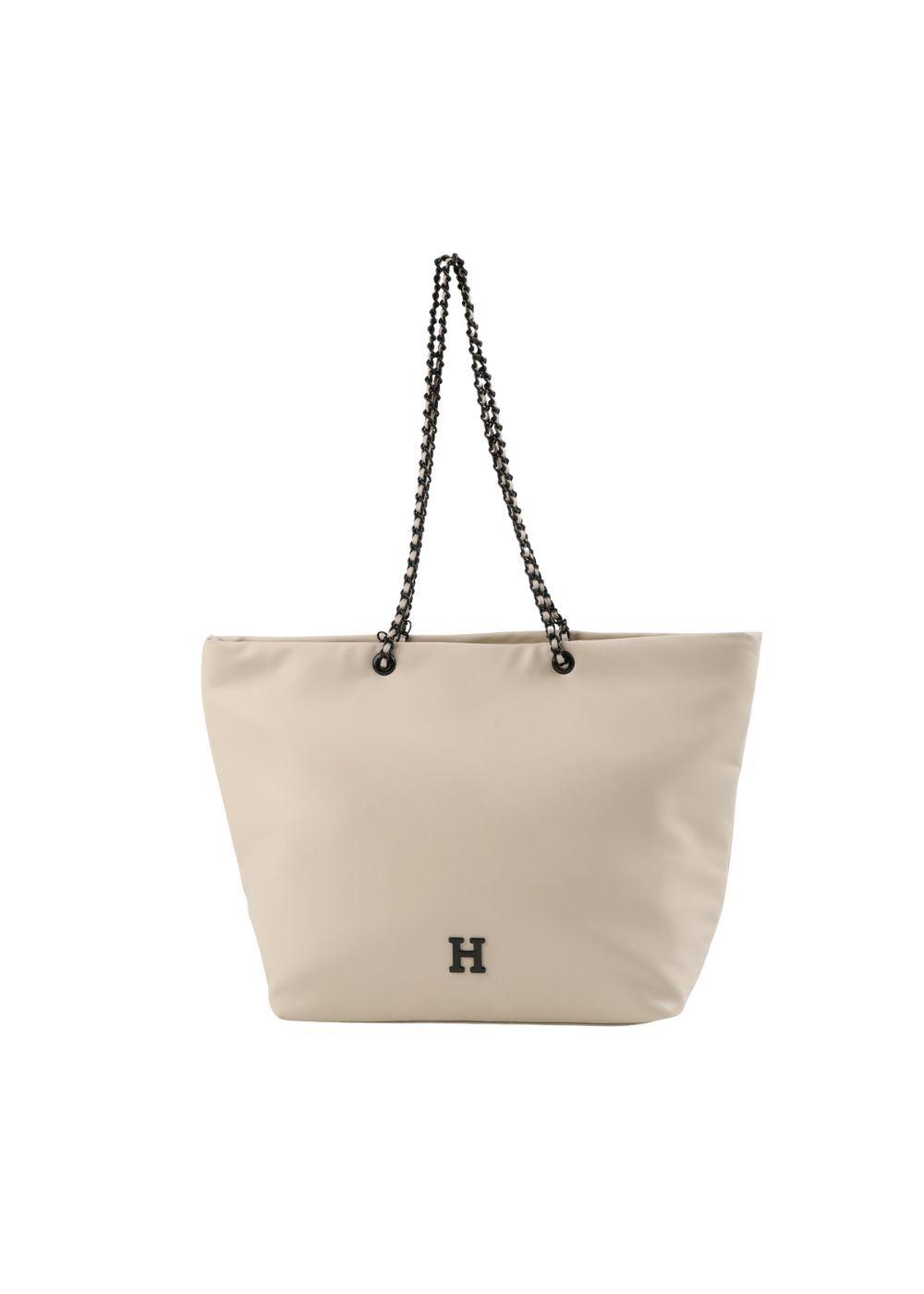 Cartera Tote Catia Beige Humana-0