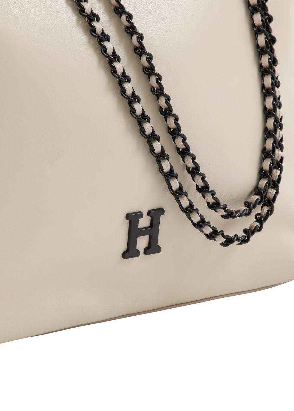 Cartera Tote Catia Beige Humana-2