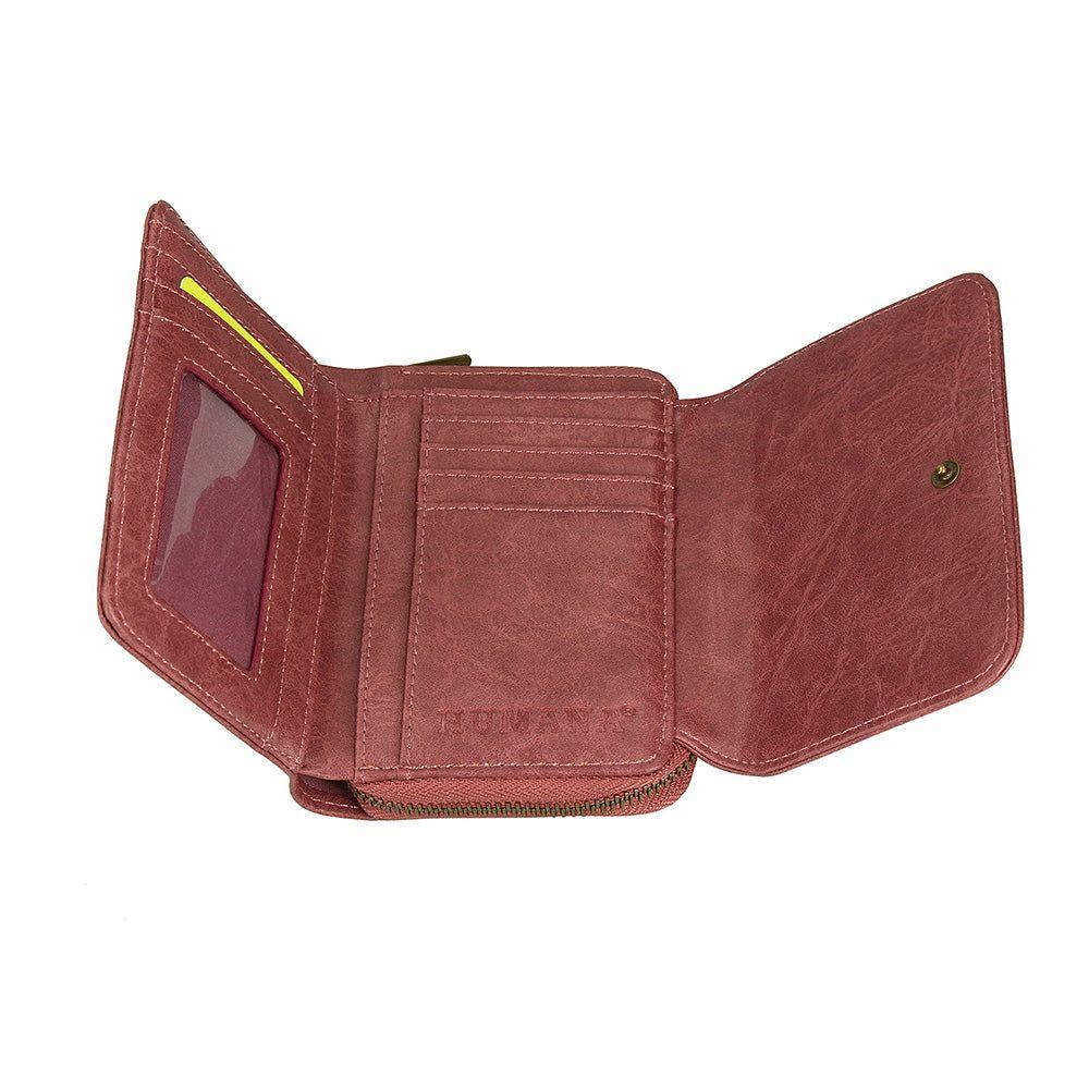 Billetera Chica Eye Burdeo Humana-2