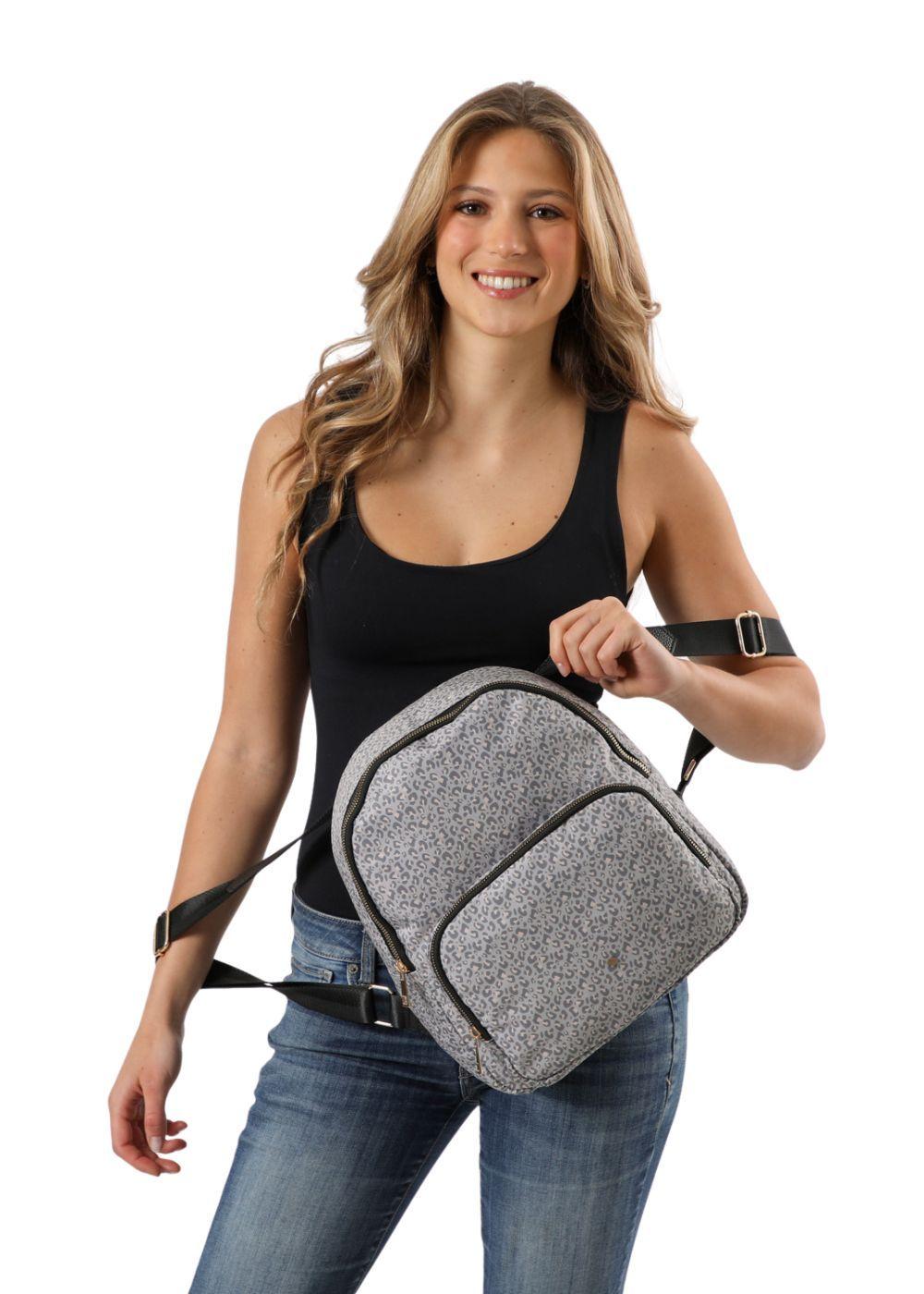 Mochila York Grey Gris i-D-3
