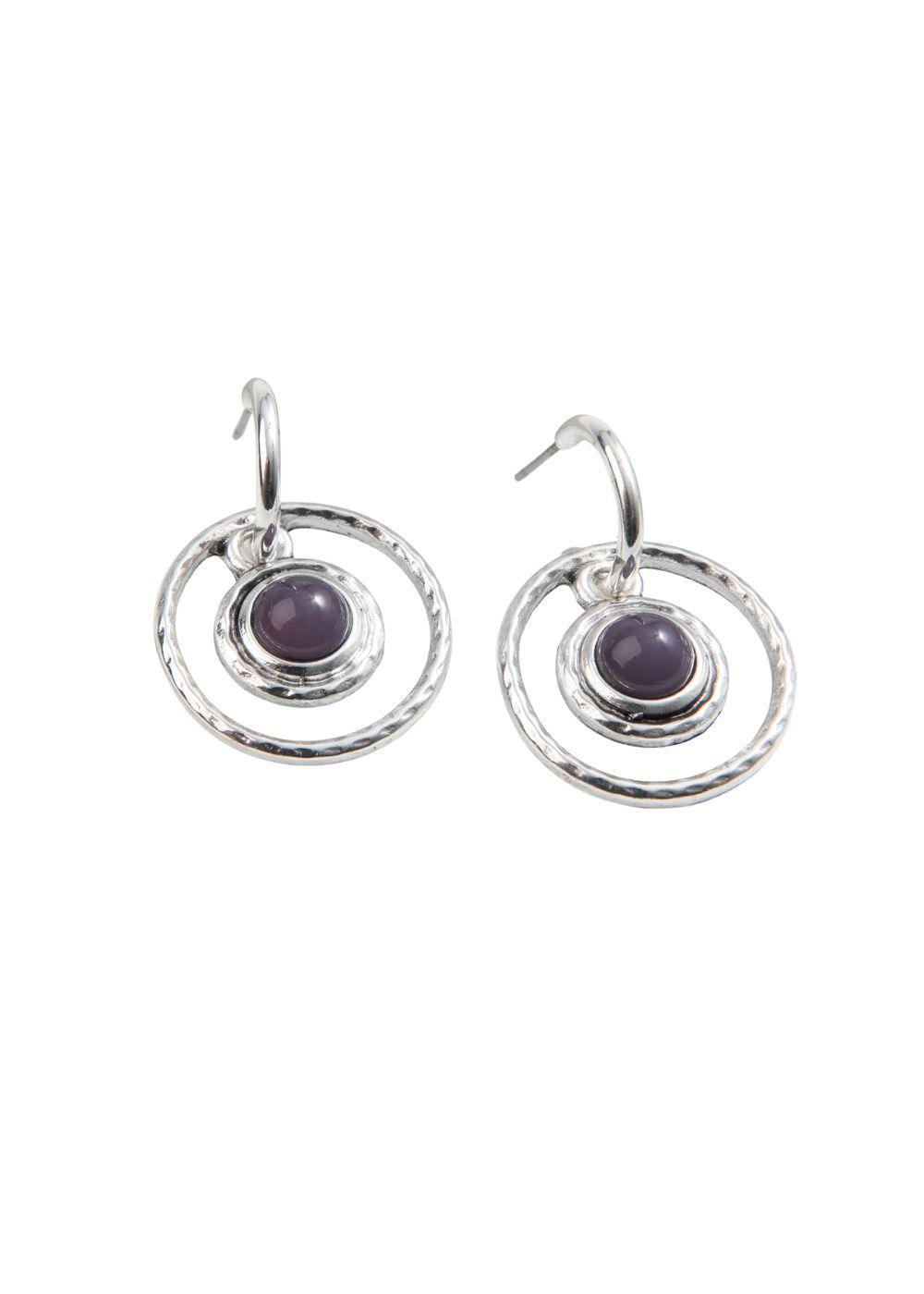 Argollas Carolina Plateado ID-0