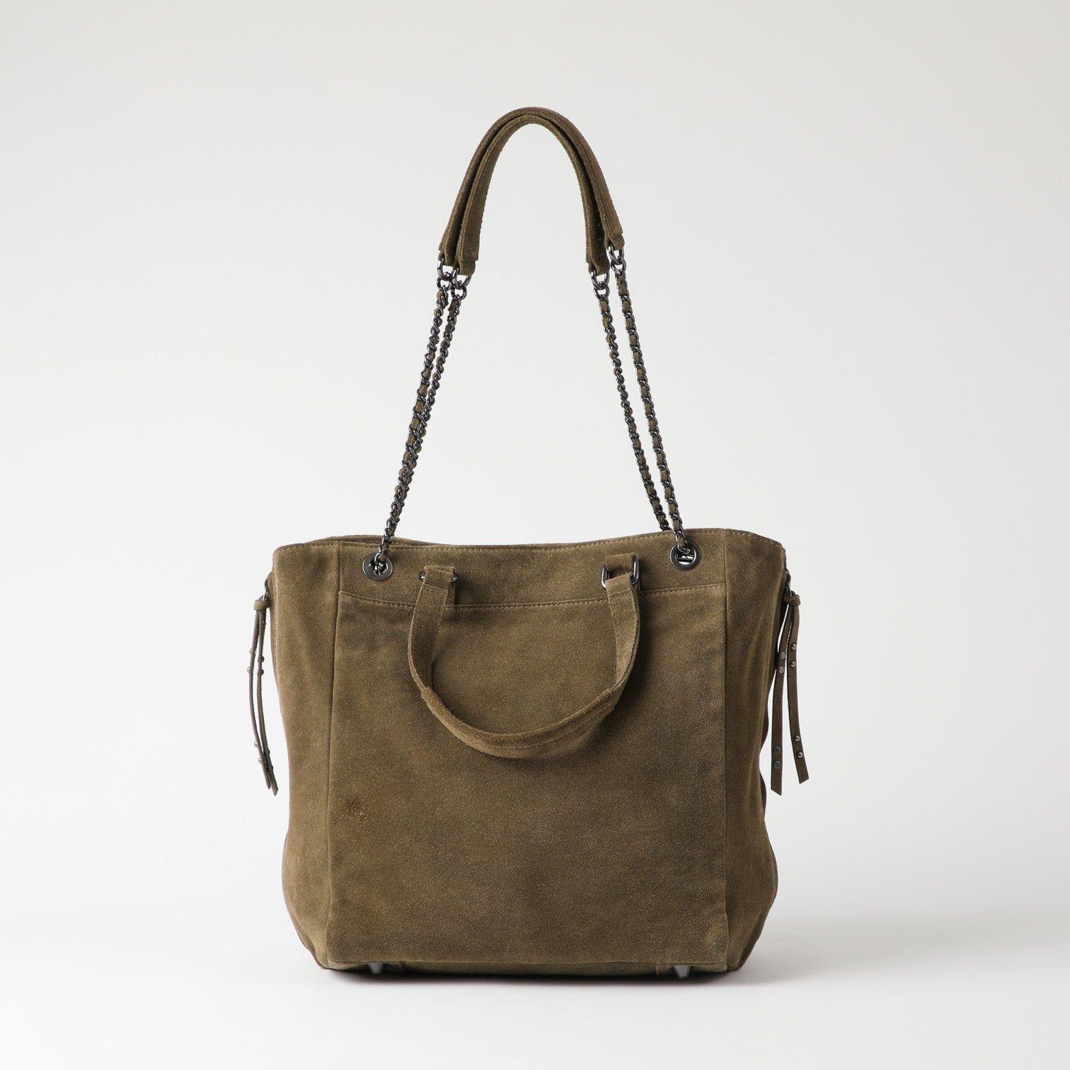 Cartera Cuero Hombro Praga Olive-2