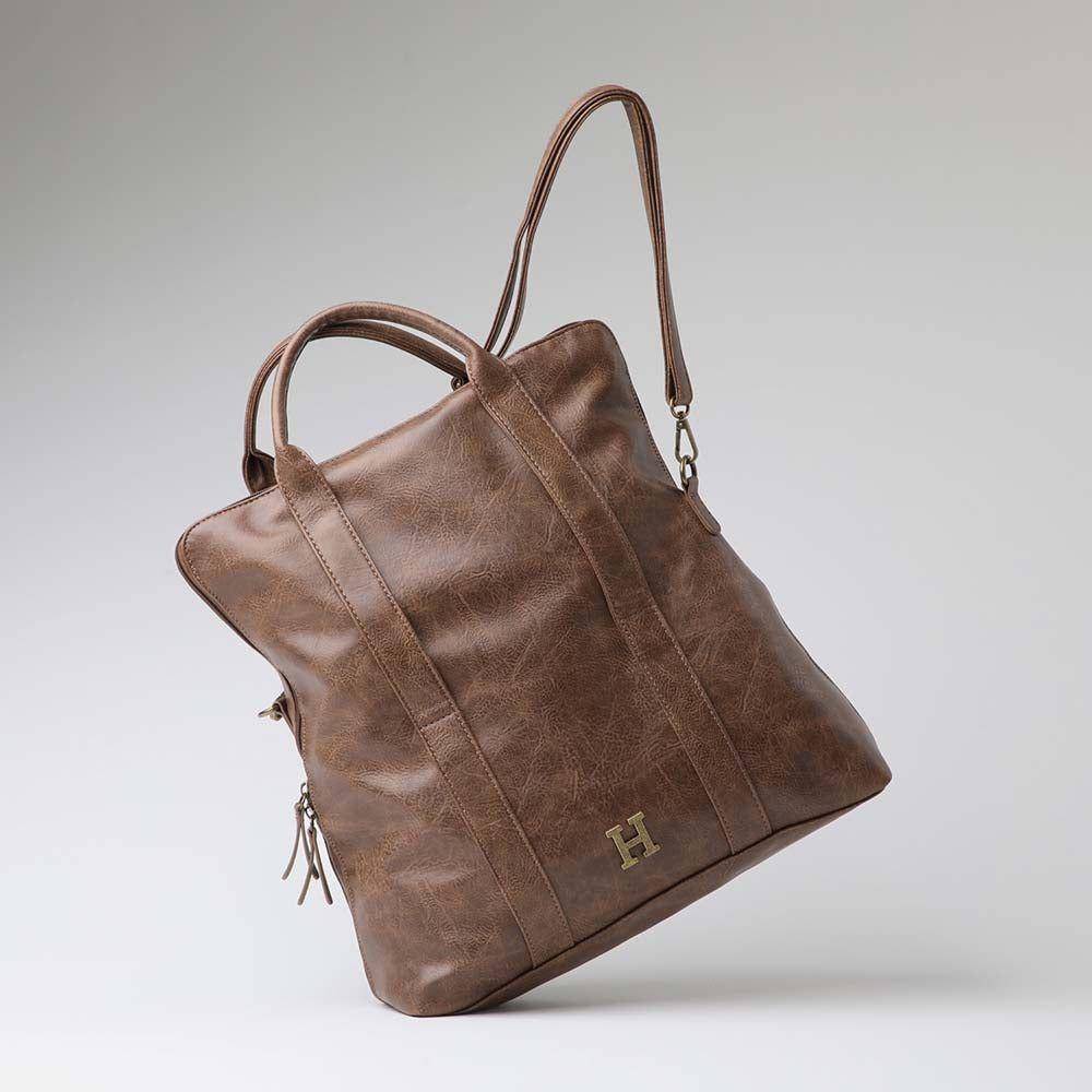 Cartera Hombro Ludovica Café Humana-1