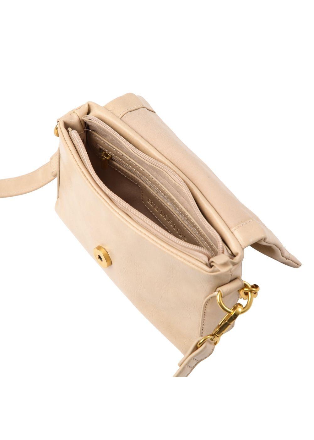 Cartera Cruzada Cádiz Beige Humana-3