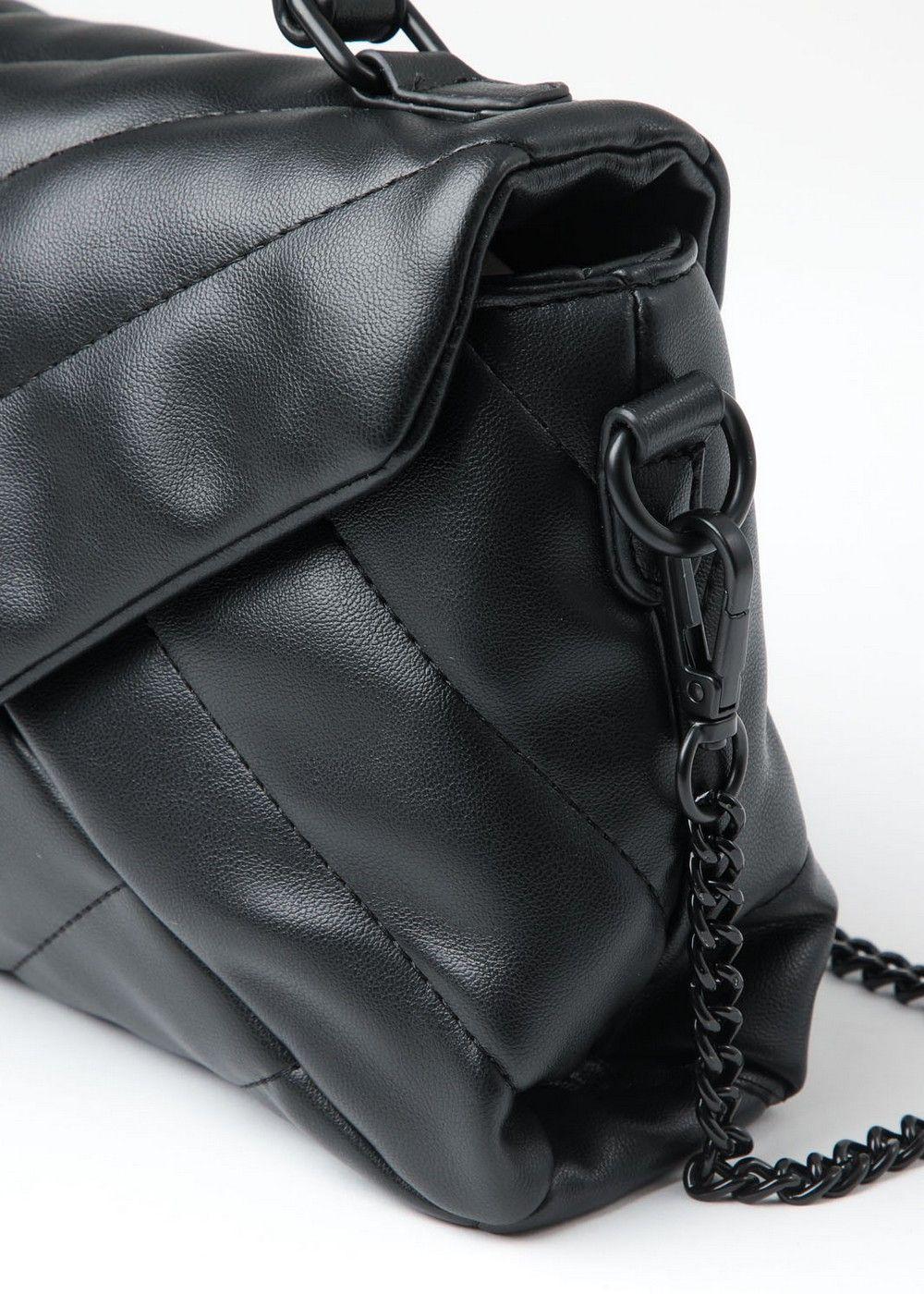 Cartera Cruzada Cissy Negro Humana-2
