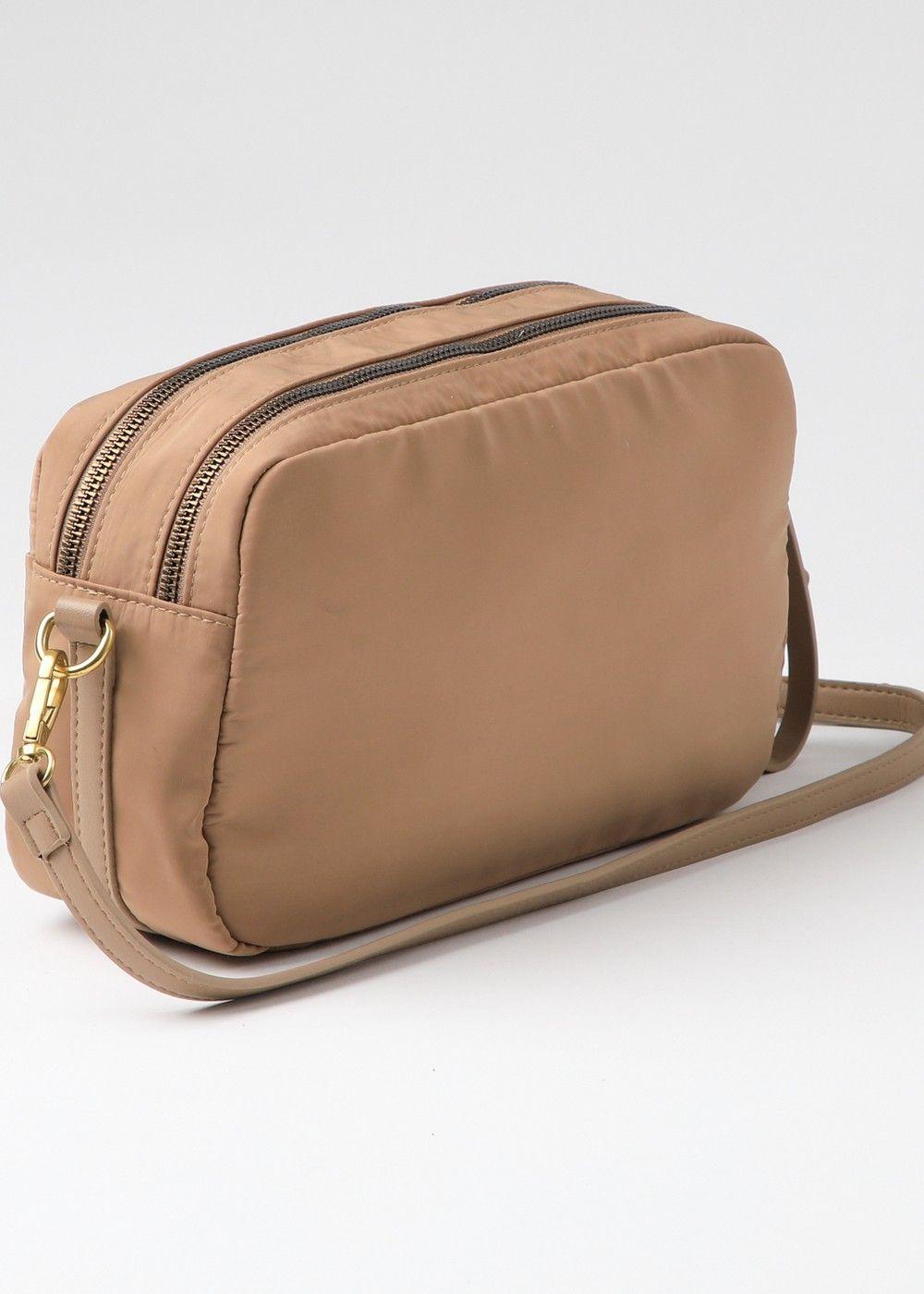 Cartera Cruzada Alice Beige Humana-2