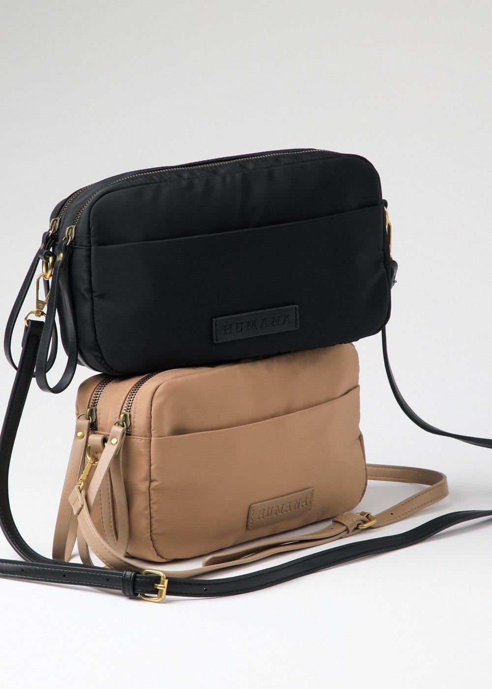 Cartera Cruzada Alice Beige Humana-3