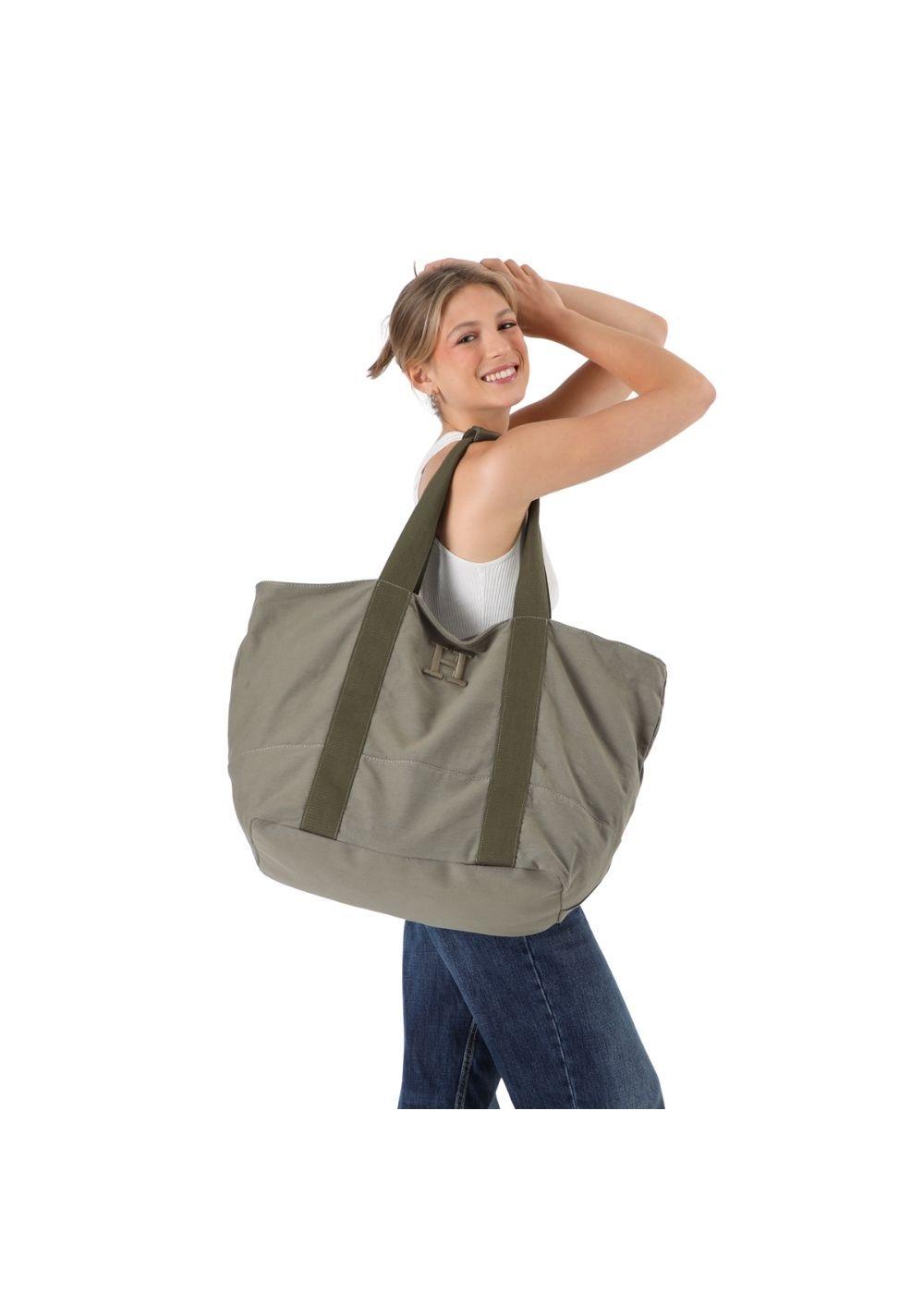 Cartera Tote Playa Dona Verde Humana-3