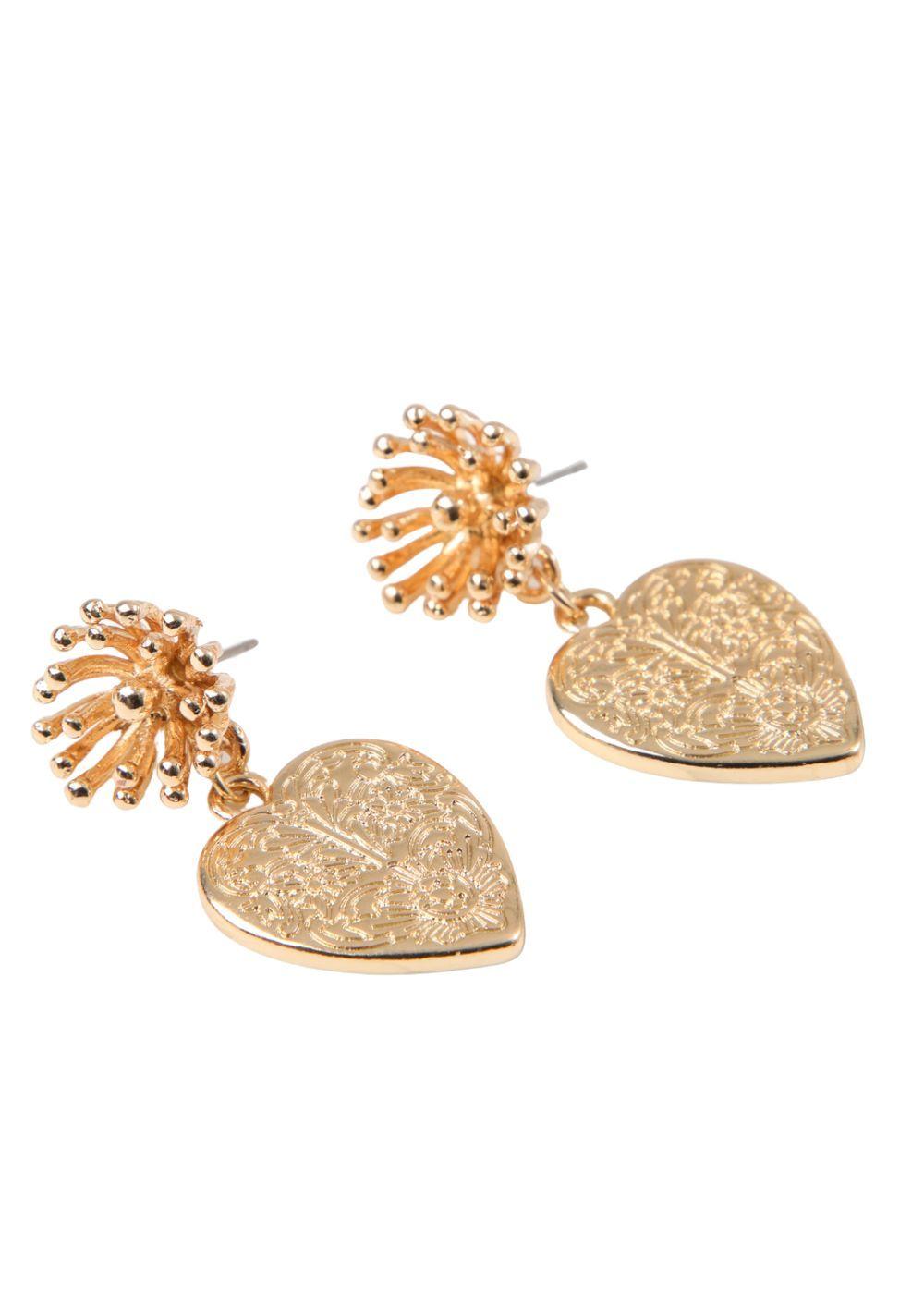 Aros Mediano Vacay Charms 23 Dorado i-D-0