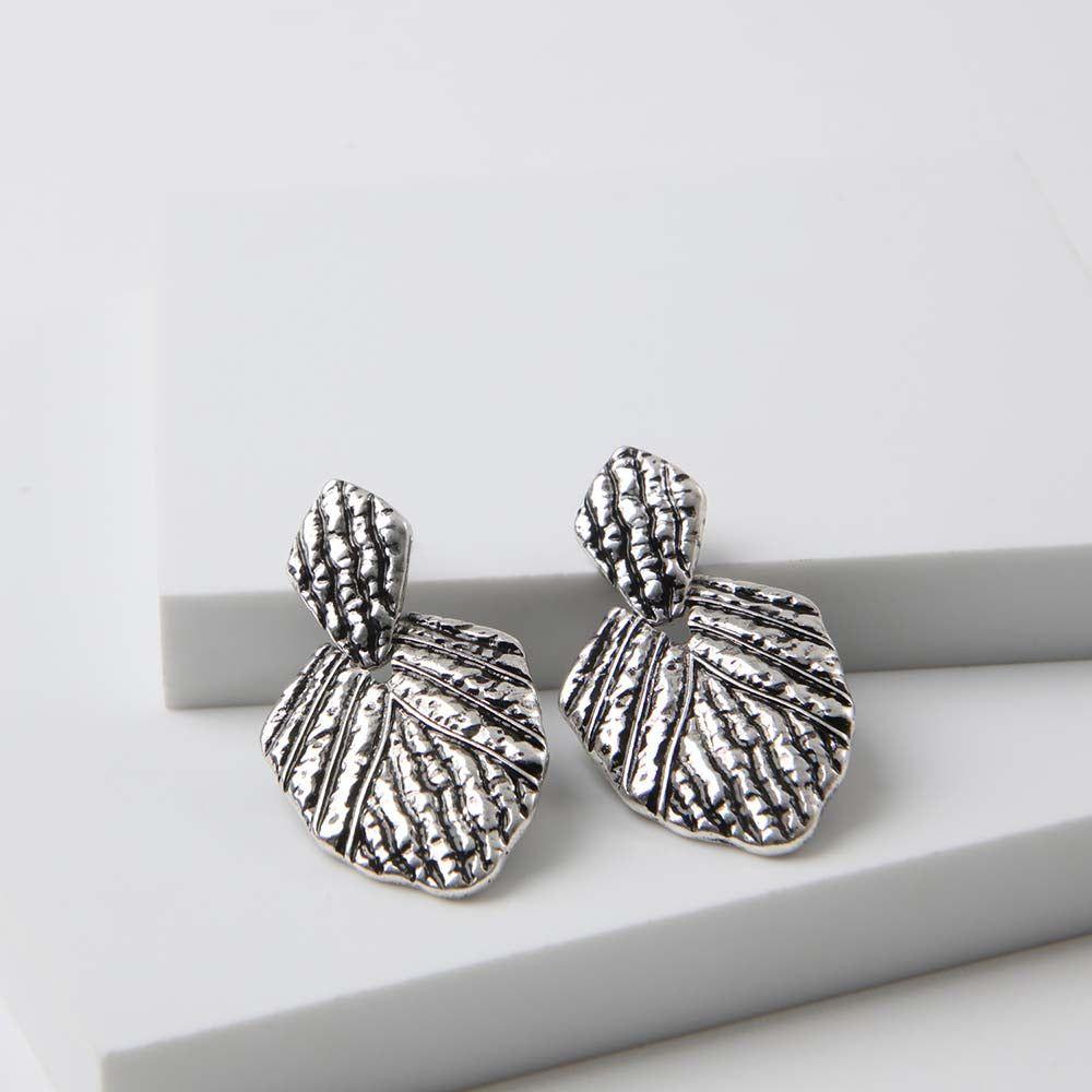 Aros Mediano Ozzy Plateado Humana-0