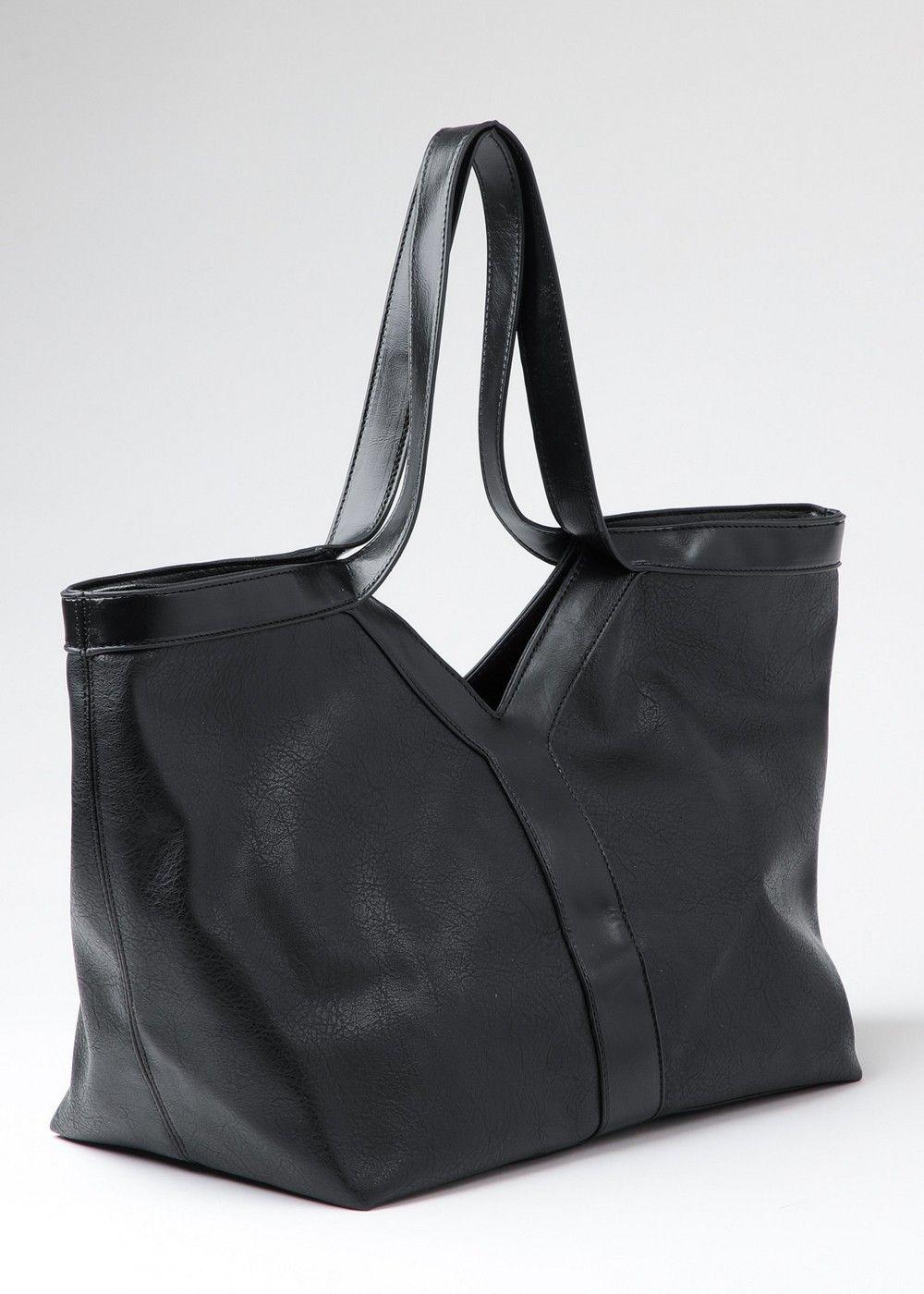 Cartera Tote April Negro Humana-2