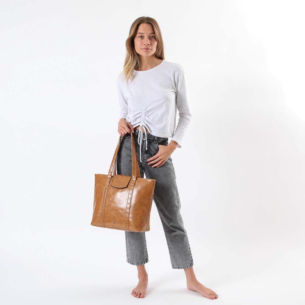Cartera Hombro Cassis Café Humana-4