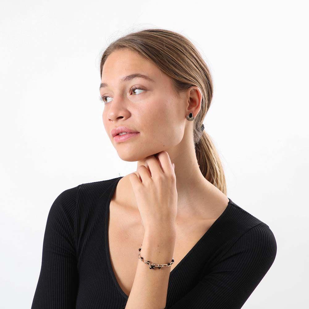 Aros Pegado Galaxy Plateado Humana-1