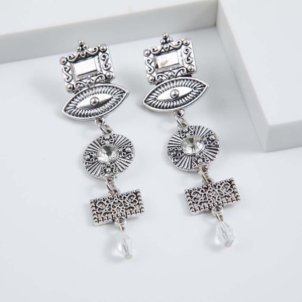 Aros Largos Phi Phi Plateados i-D-0