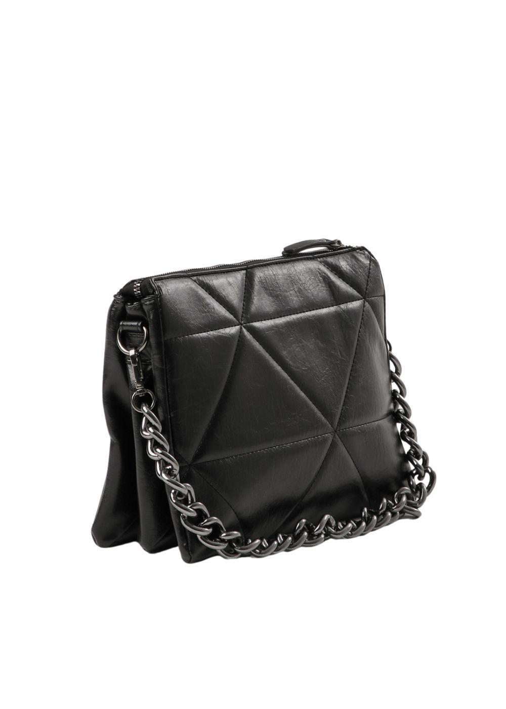 Cartera Hombro Almería Negra Humana-2