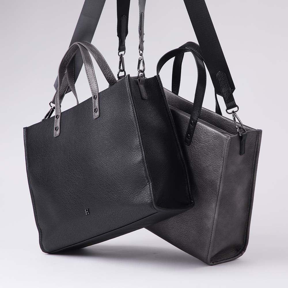 Cartera Hombro Lynda Negra Humana-1